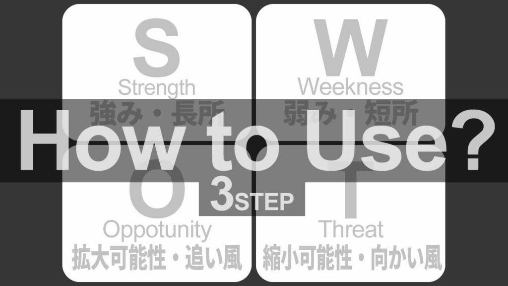 SWOT分析を一緒にやってみよう